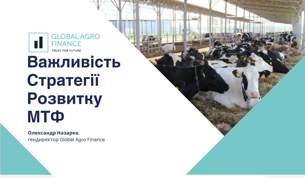 Створення Стратегії Розвитку для Молочнотоварних Ферм. Global Agro Finance