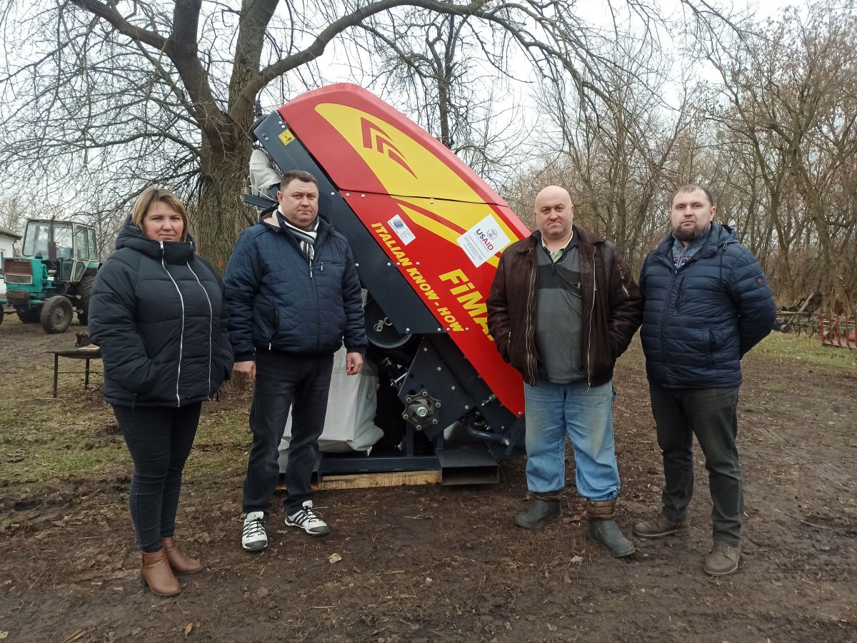 2 хаби на Полтавщині поповнилися технікою у межах програми з підтримки сімейних ферм